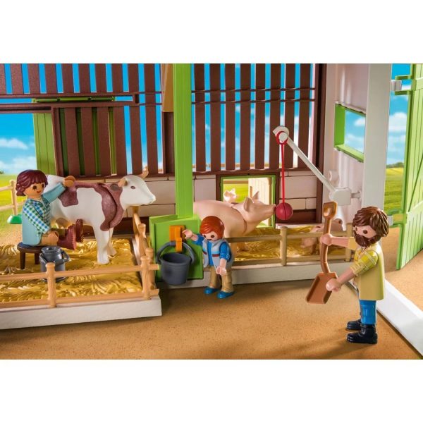 Playmobil Country 71304 duże gospodarstwo, zabawki Nino Bochnia, pomysł na prezent dla 5 latka, co kupić małemu rolnikowi, pomysł na prezent dla dziecka lubiącego gospodarkę, duże gospodarstwo farma playmobil