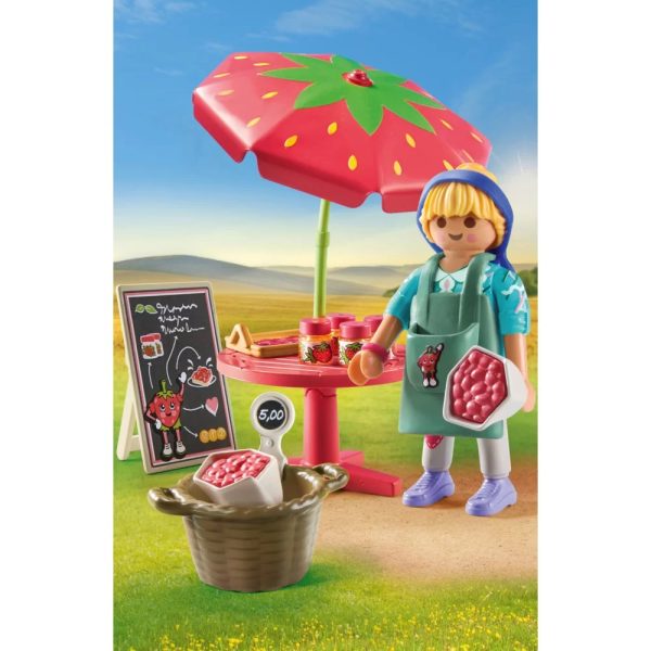 Playmobil Country 71445 stragan z domowym dżemem, zabawki Nino Bochnia, pomysł na prezent dla 5 latki, playmobil stragan