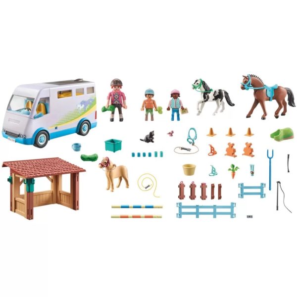 Playmobil Horses of waterfall 71493 mobilna nauka jazdy konnej, zabawki Nino Bochnia, pomysł na prezent dla 5 latki, playmobil z konikami