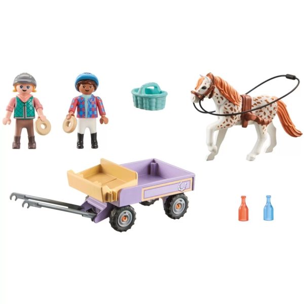 Playmobil Horses of waterfall 71496 powóz kucyków, zabawki Nino Bochnia, koniki playmobil, co kupić dla miłośniczki koników na prezent