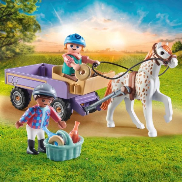 Playmobil Horses of waterfall 71496 powóz kucyków, zabawki Nino Bochnia, koniki playmobil, co kupić dla miłośniczki koników na prezent