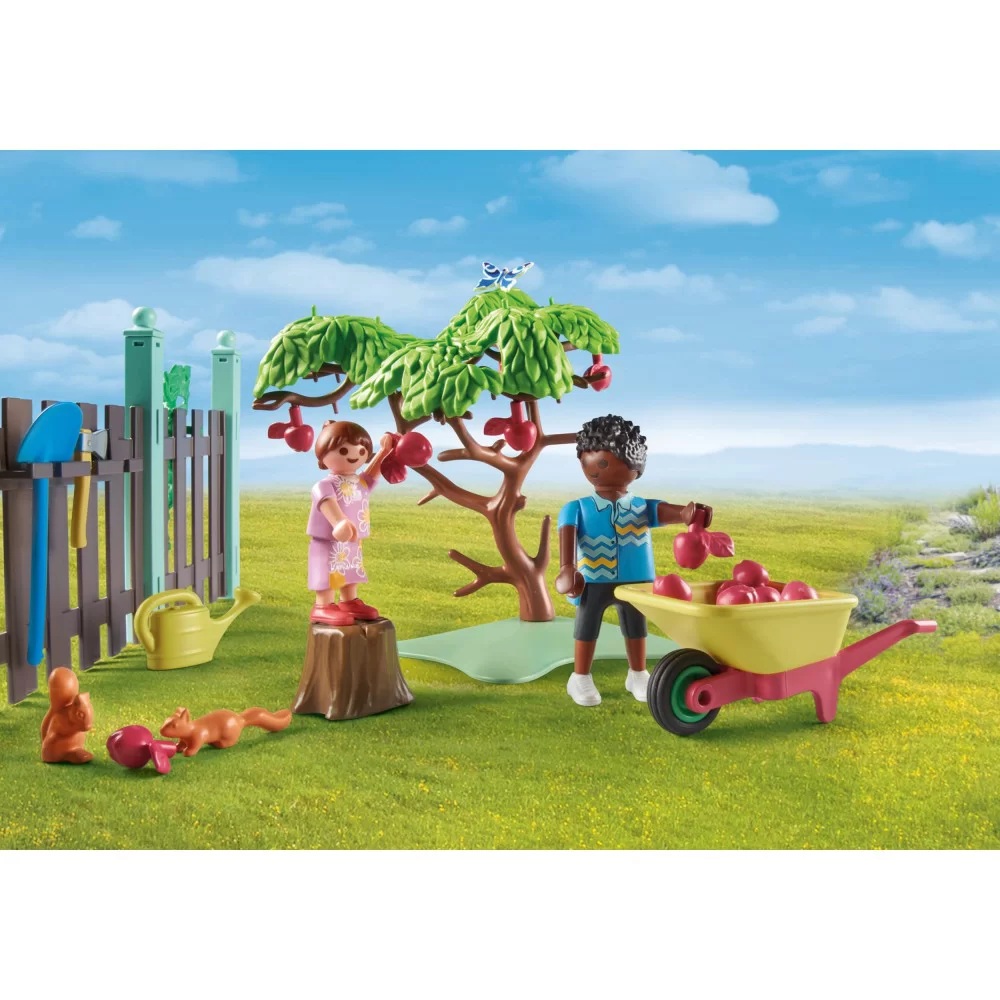 Playmobil My Life 71510 Mała kurza ferma w ogródku Tiny House, zabawki Nino Bochnia, pomysł na prezent dla 5 latki, fajna zabawka z kurami