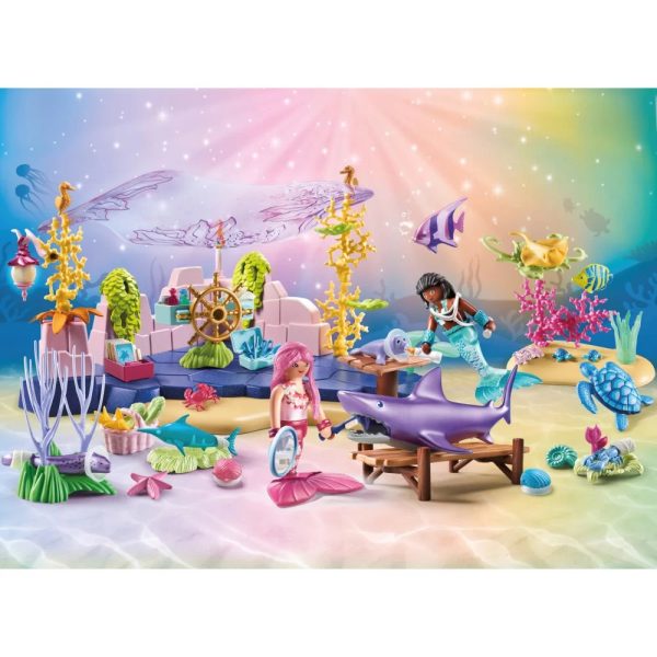 Playmobil Princess Magic 71499 podwodna opieka nad zwierzętami morskimi, zabawki Nino Bochnia, zestaw playmobil z syrenkami