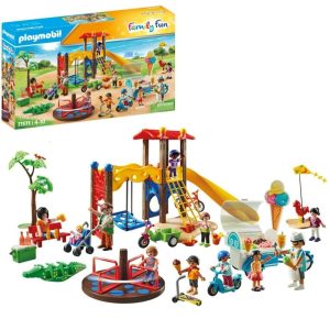 Playmobil family fun 71571 duży plac zabaw, zabawki Nino Bochnia, pomysł na prezent dla 4 latka, playmobil plac zabaw