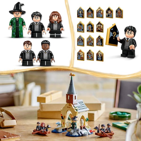 klocki Lego Harry Potter 76426 Dom na wodzie przy Hogwarcie, zabawki Nino Bochnia, pomysł na prezent dla 8 latka, lego harry potter nowości marzec 2024