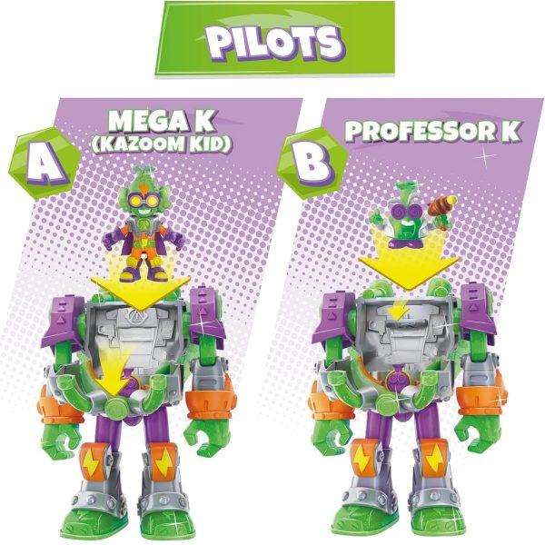 magicbox Super things superbot Mega k, zabawki Nino Bochnia, pomysł na prezent dla 6 latka, robot super things, super zingsy robot, superbot mega-k