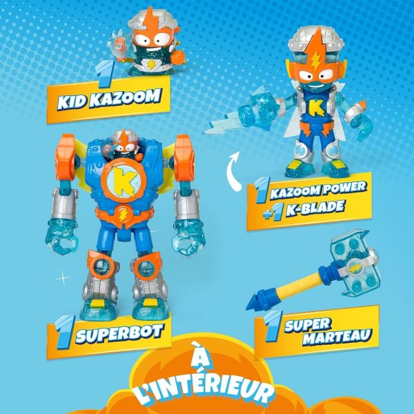 magicbox Super things superbot kazoom power, zabawki Nino Bochnia, pomysł na prezent dla 6 latka, robot super zings, super zingsy roboty