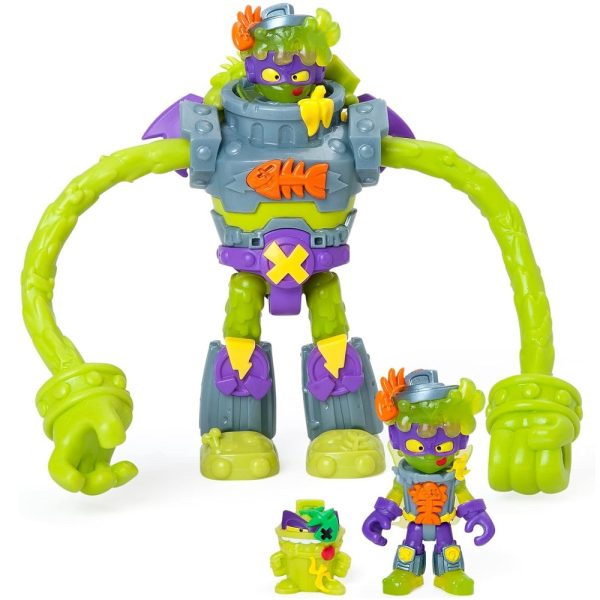 magicbox Super things superbot power arms Trasher, zabawki Nino Bochnia, pomysł na prezent dla 6 latka, robor super zings,