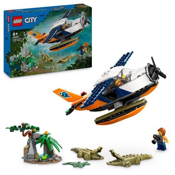 Klocki Lego City 60425 Wodolot badaczki dżungli, zabawki Nino Bochnia, pomysł na prezent dla 6 latka