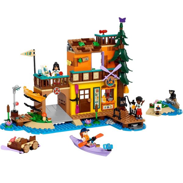 Klocki Lego Friends 42626 Sporty wodne na obozie kempingowym, zabawki Nino Bochnia, pomysł na prezent dla 8 latki, nowości lego friends czerwiec 2024, co kupić 8 latce na urodziny