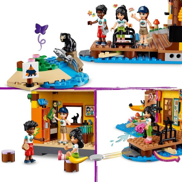 Klocki Lego Friends 42626 Sporty wodne na obozie kempingowym, zabawki Nino Bochnia, pomysł na prezent dla 8 latki, nowości lego friends czerwiec 2024, co kupić 8 latce na urodziny