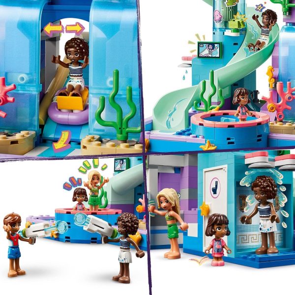 Klocki Lego Friends 42630 Park wodny w Heartlake, zabawki Nino Bochnia, pomysł na prezent dla 7 latki, nowości lego friends czerwiec 2024