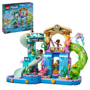 Klocki Lego Friends 42630 Park wodny w Heartlake, zabawki Nino Bochnia, pomysł na prezent dla 7 latki, nowości lego friends czerwiec 2024