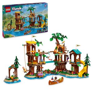 Klocki Lego Friends 42631 Domek na drzewie na obozie kempingowym, zabawki Nino Bochnia, lego friends domek na drzewie
