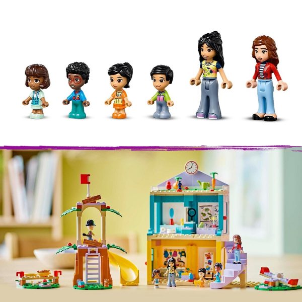 Klocki Lego Friends 42636 Przedszkole w Heartlake, zabawki nino Bochnia, pomysł na prezent dla 5 latki, nowości lego Friends czerwiec 2024