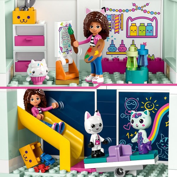 Klocki Lego Gabbys Dollhouse 10788 Koci domek Gabi, zabawki nino Bochnia, pomysł na prezent dla 5 latki, koci domek gabi lego 10788