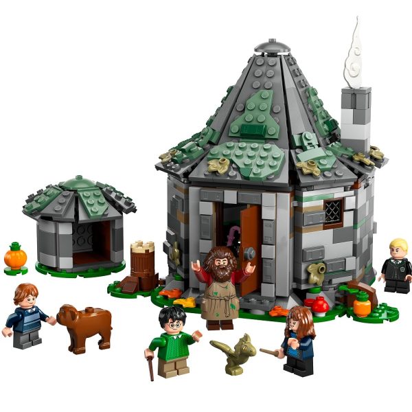 Klocki Lego Harry Potter 76428 Chatka Hagrida niespodziewana wizyta, zabawki nino Bochnia, prezent dla fana harrego pottera, zestaw lego harry potter 76428