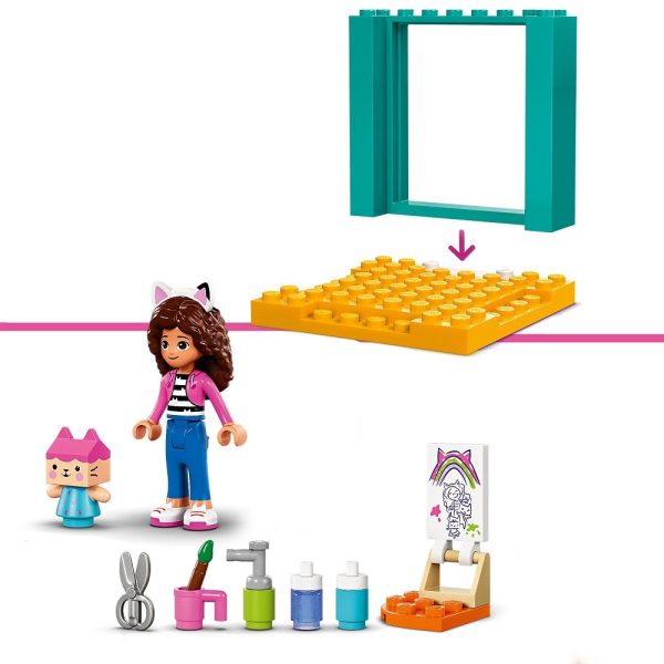 Klocki Lego Koci Domek Gabi 10795 Prace ręczne z Tekturzątkiem, zabawki Nino Bochnia, klocki dla 4 latki