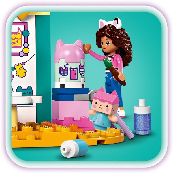 Klocki Lego Koci Domek Gabi 10795 Prace ręczne z Tekturzątkiem, zabawki Nino Bochnia, klocki dla 4 latki