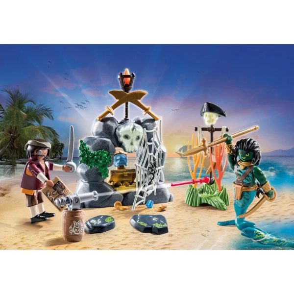 Playmobil Pirates 71420 Poszukiwania skarbu, zabawki Nino Bochnia, pomysł na prezent dla 5 latka, playmobil piraci