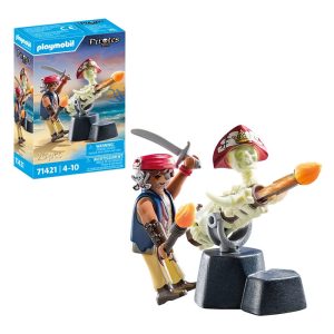 playmobil pirates 71421 kanonier, zabawki Nino Bochnia, pomysł na prezent dla 6 latka,playmobil piraci