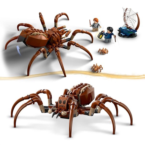 Klocki Lego Harry Potter 76434 Aragog w Zakazanym Lesie, zabawki Nino Bochnia, pomysł na prezent dla fana harrego pottera, pająk z harrego pottera