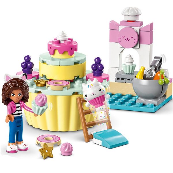 Klocki Lego Koci Domek Gabi 10785 Pieczenie tortu z Łakotkiem, zabawki Nino Bochnia, klocki lego z Gabi