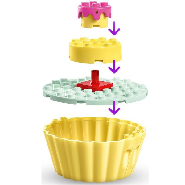 Klocki Lego Koci Domek Gabi 10785 Pieczenie tortu z Łakotkiem, zabawki Nino Bochnia, klocki lego z Gabi