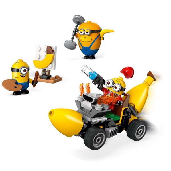 Klocki Lego Minions 75580 Minionki i bananowóz, zabawki Nino Bochnia, pomysł na prezent dla 7 latka, nowość lego minionki