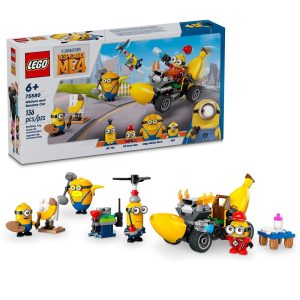 Klocki Lego Minions 75580 Minionki i bananowóz, zabawki Nino Bochnia, pomysł na prezent dla 7 latka, nowość lego minionki