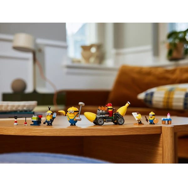 Klocki Lego Minions 75580 Minionki i bananowóz, zabawki Nino Bochnia, pomysł na prezent dla 7 latka, nowość lego minionki