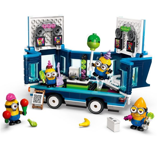 Klocki Lego Minions 75581 Imprezowy autobus minionków, zabawki Nino Bochnia, pomysł na prezent dla 6 latka. lego minionki