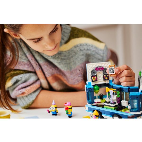 Klocki Lego Minions 75581 Imprezowy autobus minionków, zabawki Nino Bochnia, pomysł na prezent dla 6 latka. lego minionki