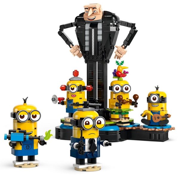 Klocki Lego Minions 75582 Gru i minionki z klocków, zabawki Nino bochnia, pomysł na prezent dla 6 latka, lego minionki