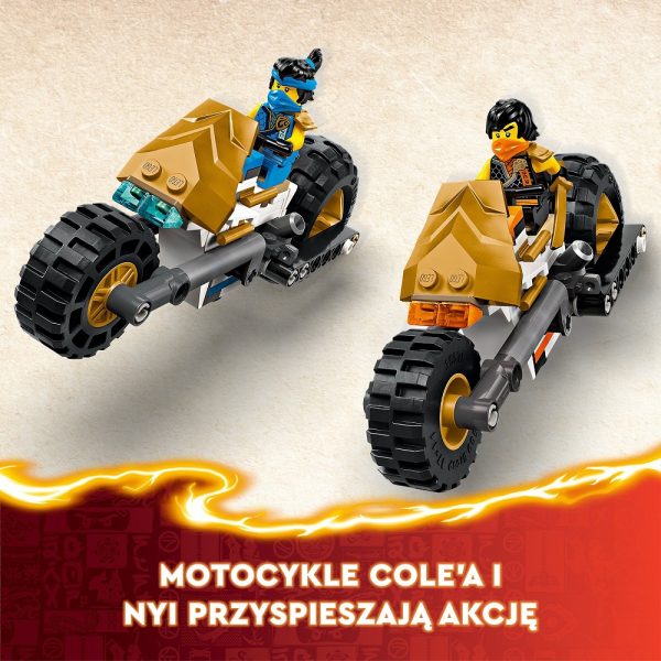Klocki Lego Ninjago 71820 Wielofunkcyjny pojazd ninja, zabawki Nino bochnia, pomysł na prezent dla 8 latka, klocki lego ninjago
