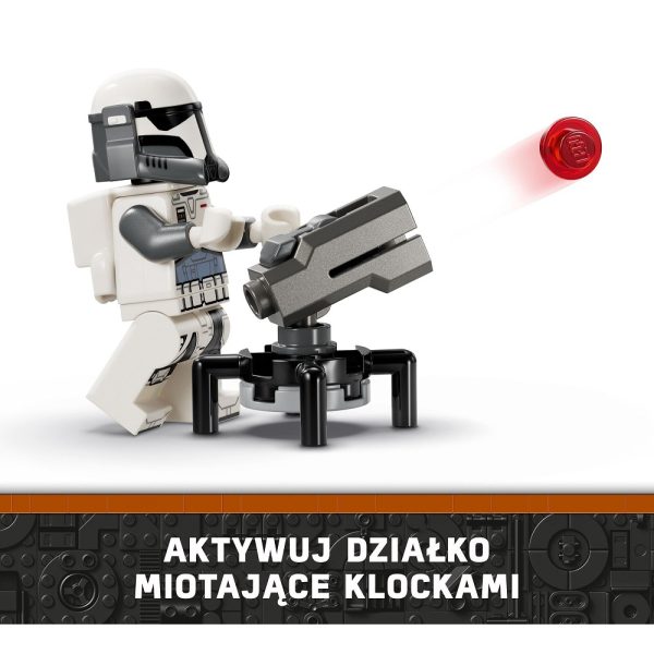 Klocki Lego Star Wars 75373 Zasadzka na Mandalorze zestaw bitewny, zabawki Nino Bochnia, pomysł na prezent dla 8 latka, lego star wars 75373