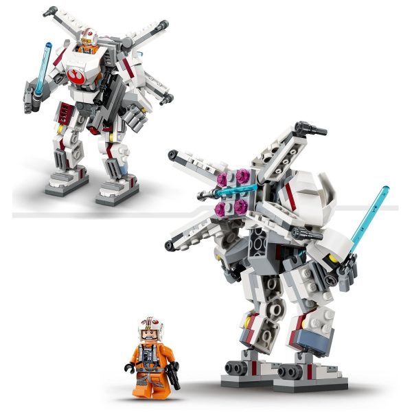 Klocki Lego Star wars 75390 Mech X-Wing Luke'a Skywalkera, zabawki Nino Bochnia, pomysł na prezent dla 8 latka, nowości lego star wars czerwiec 2024