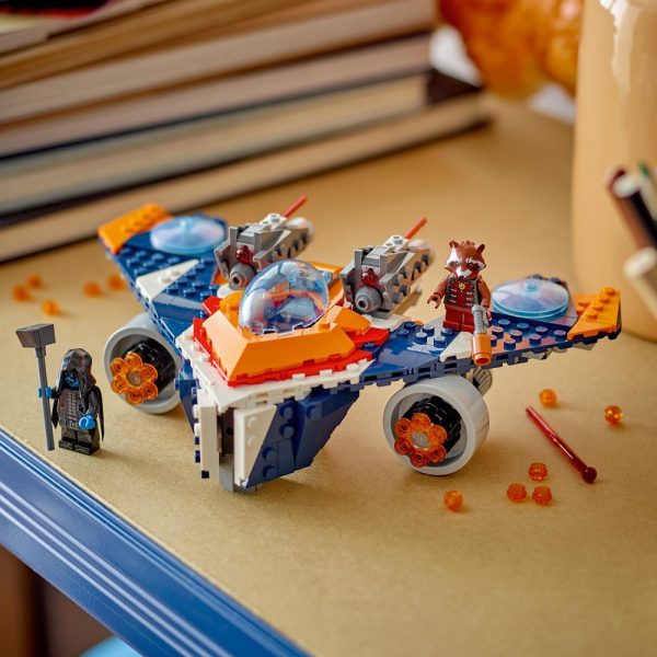 Klocki Lego super heroes 76278 Warbird Rocketa vs Ronan, zabawki Nino Bochnia, pomysł na prezent dla 8 latka,