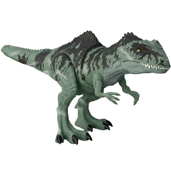Mattel Jurassic world dinozaur Gigantosaurus gigantozaur Gyc94, zabawki Nino Bochnia, pomysł na prezent dla 5 latka, duży dinozaur rusza się, dinozaur z dźwiękiem