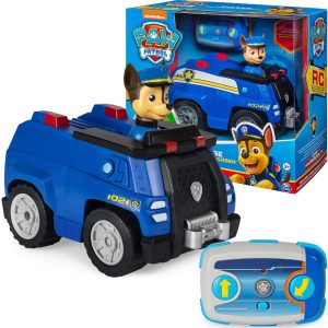 Spin master Psi Patrol Chase zdalnie sterowany radiowóz, zabawki Nino Bochnia, zdalnie sterowany radiowóz Chase'a, Psi patrol samochód zdalnie sterowany