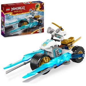 Klocki Lego Ninjago 71816 Lodowy motocykl Zane'a, zabawki Nino Bochnia, pomysł na prezent dla 7 latka, klocki lego ninjago 71816