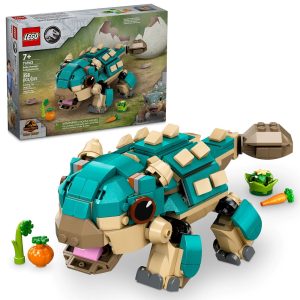 Klocki Lego jurassic world 76962 mały ankylozaur Bumpy, zabawki Nino Bochnia, pomysł na prezent dla 6 latka, lego dinozaury