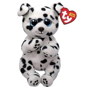 pluszak maskotka ty beanie bellies pies dalmatyńczyk Rowdy, zabawki Nino Bochnia, pomysł na prezent dla 4 latki, pluszowy piesek dalmatyńczyk do przytulania