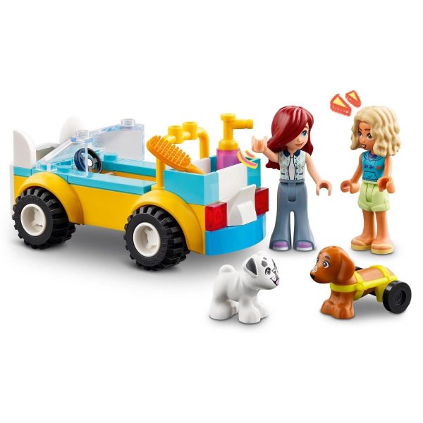 Klocki lego friends 42635 samochód do pielęgnacji psów, zabawki Nino Bochnia, pomysł na prezent dla dziewczynki na 4 lata, lego friends 42635