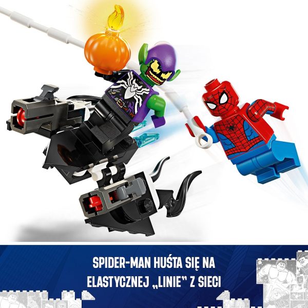 Klocki Lego Spider Man 76279 wyścigówka spidermana i zielony goblin, zabawki Nino Bochnia, klocki lego spider-man, fajne klocki lego dla 6 latka