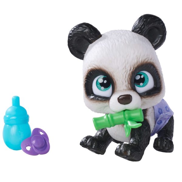 simba pamper petz panda z pieluszkowego gangu, zabawki Nino Bochnia, pomysł na prezent dla dziewczynki na 4 lata, panda siusiająca w pampersa,