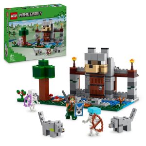 Klocki Lego minecraft 21261 wilcza twierdza, zabawki Nino Bochnia, pomysł na prezent dla 7 latka, klocki minecraft, lego wilcza twierdza