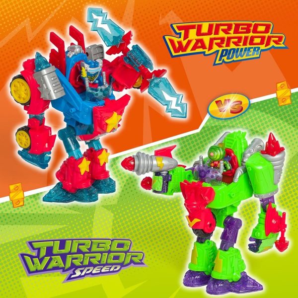 Magic Box Super Things figurka Turbo Warrior, zabawki Nino Bochnia, pomysł na prezent dla 5 latka, transformujące super thingsy