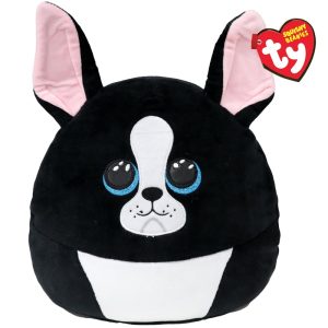 pluszak poduszka squishy beanies ty piesek Tink, zabawki Nino Bochnia, pomysł na prezent dla 3 latka, pluszak poduszka, maskotka pluszak poduszka piesek