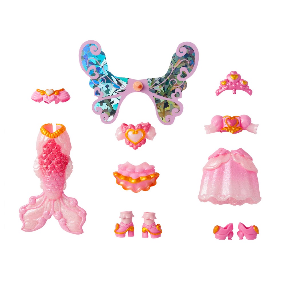 Laleczka Kookyloos Hearts Fairytale Mix Match Princess Mermaid Fairy, idealne dla dziewczynki, pomysł na prezent